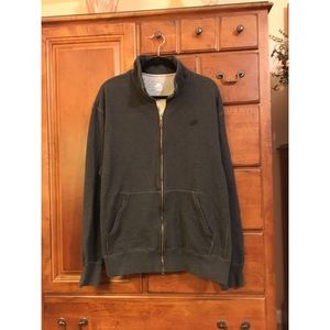 Nike Gray XXL Full Zip Jacket